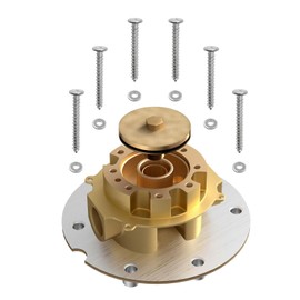K-97339-NA Mounting Block for Kohler Artifacts Kelston Purist Stillness Margaux Composed Floor Mount Bath Fillers 4.69" x 4.69" x 2.25"