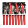 TSUGAMI Car Spark Plug Heat Shield Boots, 8PCS 6 Inch