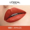 L’Oréal Paris Rouge Signature Liquid Lipstick, Matte, 130 Sunset Brown,
