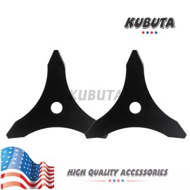 Dewalt Brush Trimmers, for Coocher Brush Trimmers 2 Pack 10" x 3 Teeth Steel Brush Cutter, Trimmer, Weed Eater Blade