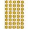 Royal Green Gold Sealing Sticker Round 3/4" inch - 19mm
