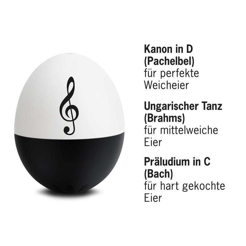 Brainstream PiepEi-The Singing Egg Timer for Cooking, Multicolor, 5,1 x
