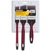 ALLWAY A3PK Ergo-Style Paintbrush Set with 1" Angular, 1.5" Angular,