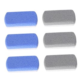 Beavorty 6pcs Dual-sided Foot Scrubber for Callus Removal and Exfoliation Comfortable Pumice Tools for Smooth Feet for Daily Care