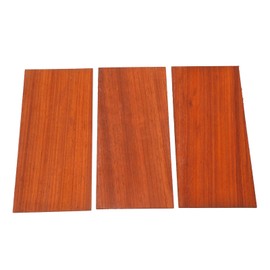 LiebeWH 3Pcs Guitar Headstock Veneer Mahogany Guitar Veneer Sheet Wood Grain Guitar Headplate for Guitar Lovers, LIEBEWHVNX6EBRZDC