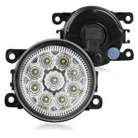 H11 Fog Lights Assembly Compatible With Honda Civic 2013 2014 2015 2016 2017 2018 2019 2020-2021, Front Bumper Driving Fog Lamps,IP67 Waterproof, ultra-safe, Play and Plug (Pack of 2