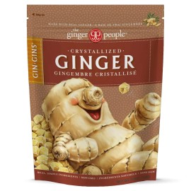 The Ginger People Crystallized Ginger Candy 3.5 Ounce Pack All Natural Sweet Heat Treat
