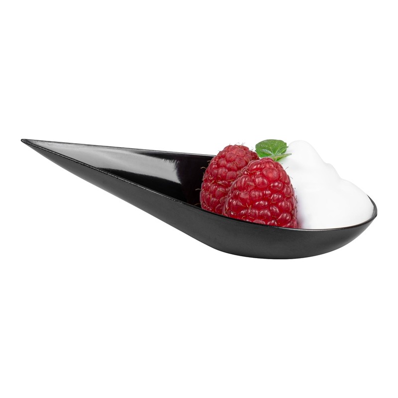 Restaurantware 4 x 2 Inch Teardrop Spoons 100 Appetizer Spoons