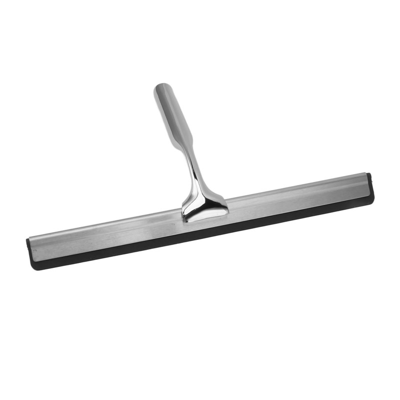 Shower Squeegee Stainless Steel All Purpose Household Bathroom Cleaner Tool