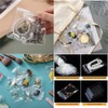 DACUAN Bolsas de Plástico Pequeñas con Cremallera para Joyas y