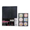 PF012,014-017 White/Black Mat Refill (Black, for Coasters)