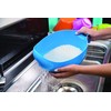 Mintra Home Rice Colander (Teal) - Strainer, Lightweight, for cleaning