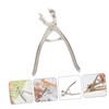 Hohopeti Lightweight Canvas Pliers Spring-Loaded Tension Clamp Wide Mouth Pliers