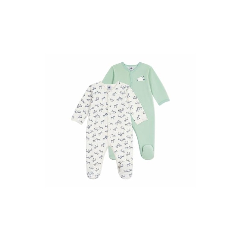 Petit Bateau A0ec900 - Set di pigiami per bambini, in