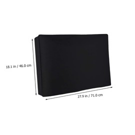 LABRIMP Professional Oxford Cloth Monitor Cover Durable Screen Protector for Desktops Lightweight Computer Monitor Sleeve Sleek Design for Improved Workspace Appearance