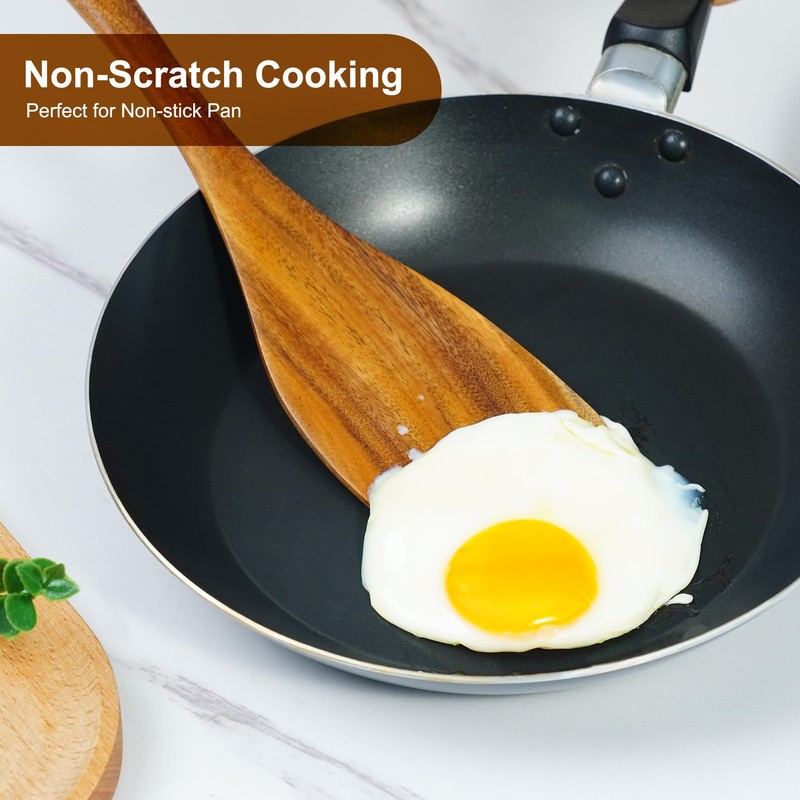 FJNATINH Wooden Kitchen Utensils Handmade for the Kitchen (Ten Piece