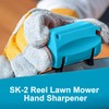 Niahm Manual Reel Mower Blade Sharpener for Push Mower, Reel
