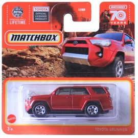 Matchbox 2018 Toyota 4Runner Metalflake Red Series 2023