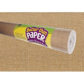 Burlap Better Than Paper Bulletin Board Roll