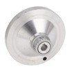 Hand Wheel Crank Handwheel Aluminum Alloy 0‑1mm Scale 80mm Diameter
