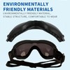 Small Dog Sunglasses with Adjustable Strap UV Protection, Winproof Puppy