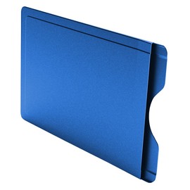 BMK CardTresor Color Stainless Steel RFID / NFC Protection Card Case Blue, blue, rfid wallet