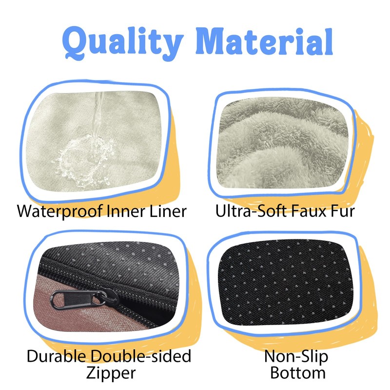 Orthopedic Foam Large Dog Bed XLarge Dog Beds with Removable