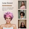Dresyu Silk Bonnet for Sleeping Women Satin Hair Bonnet Single