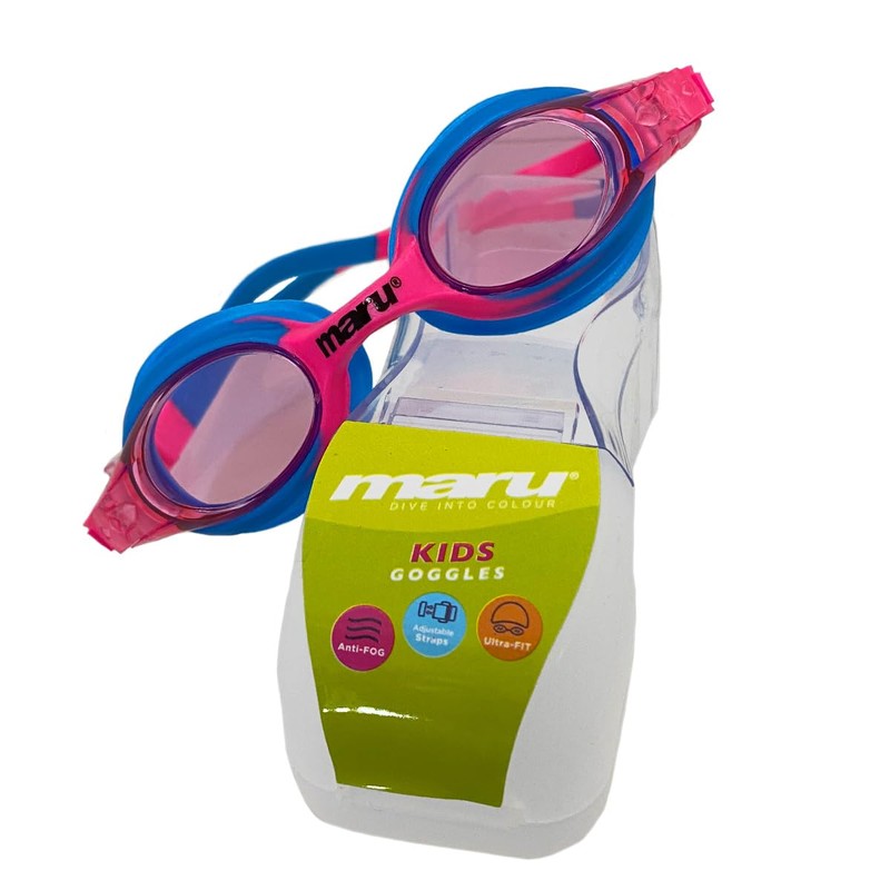 Maru Sprite Kids Swimming Goggles, UV Protection Swim Goggles, Quick