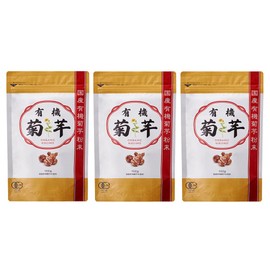 Organic Chrysanthemum Powder, Made in Japan, JAS Certified Organic, 3.5 oz (100 g), Inulin Supplement, Chrysanthemum Powder, 3 Bags
