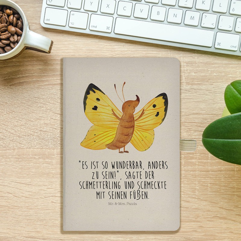 Mr. & Mrs. Panda Variants Notebook Butterfly Lemon Butterfly MT