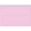 RNK 115073 Index Cards A7 Pack of 100 Pink