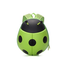 Ladybug Backpack for Toddlers,Cute Children Backpacks for Boys&Girls 10 inch(Green)