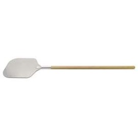 Royal Industries Pizza Peel, Aluminum Blade & Wood Handle, 12'' by 14'' Blade & 38'' Handle