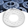 90 Tooth Cylindrical Aluminum Gear StraightTooth Deceleration Overspeed Parts 32mm