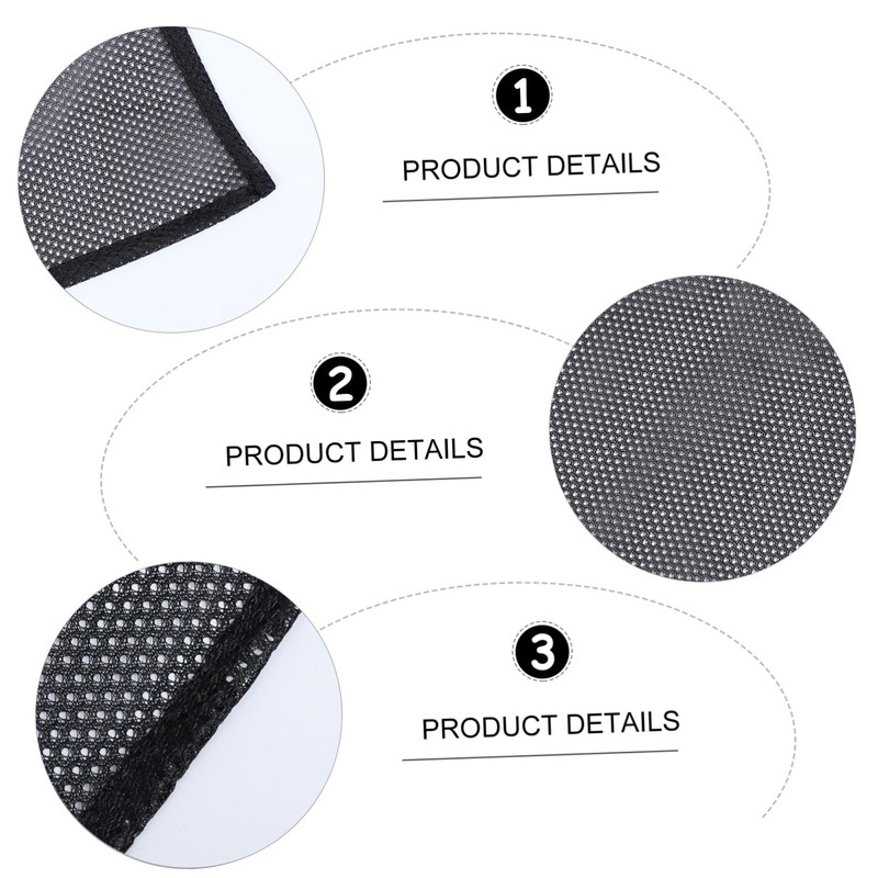 Mikinona 2 Pcs Durable Shades Magnetic Window Curtains for UV