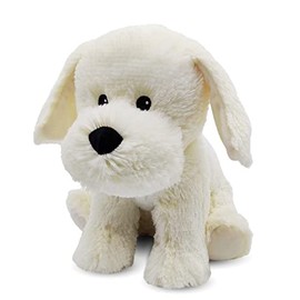 Warmies Yellow Labrador Heatable and Coolable Weighted Pet Stuffed Animal Plush