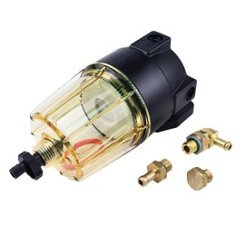 DVPARTS Water Separating Fuel Filter 90794-46907 90794-46875 90798-1M672 Compatible with Yamaha Outboard Motor Up To 300HP