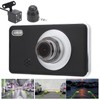 4in DVR Driving Recorder 1080P HD Dual Lens Camera LCD