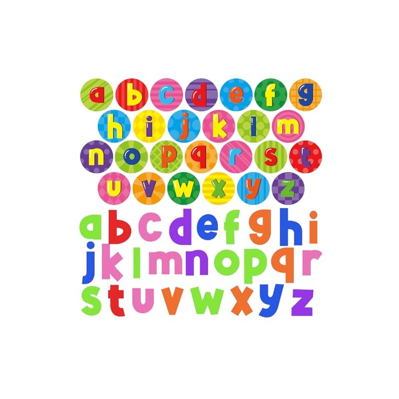 Cinrobiye Cinrobiye 26 Pcs Alphabet Stampers for Kids, A-Z Letter