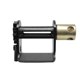 Mytee Products Slider Ratcheting Winch for C Track Flatbed Truck Trailer