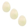 3 Pack of 6 inch Plain Easter Egg, Easter Egg