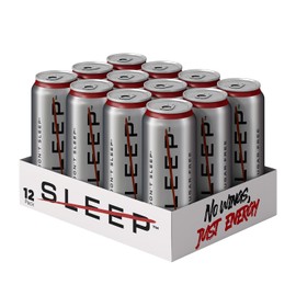 Don't Sleep Energy Drink - Sugar-Free 12-Pack, Clean energy & 5 Calories per Can, Caffeine, Taurine, and B-BVitamins for an Unstoppable Boost - 116mg of Caffeine