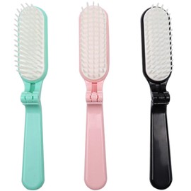 Mikinona Folding Hair Combs for Travel Compact Brush for Women Men Hair Tool Set