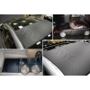AUTOGOODY 120" x 60" Black Carbon Fiber Vinyl Wrap 3D
