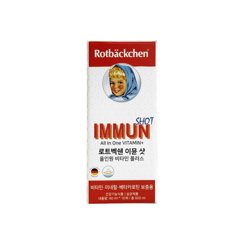 Rootbackshen 로트벡쉔 이뮨 샷 올인원 비타민 플러스 60ml x 10개입