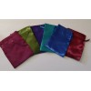 Handmade 5x7 Satin Party Bags Drawstring Pouch Set of 6,