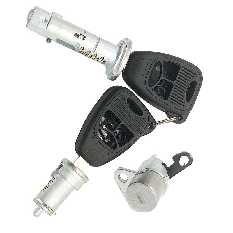 Peintu Ignition Switch & Lock Cylinder with 2 Keys 5179511AA