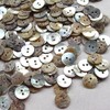 New Upick 11/13/15/23mm 100pcs Shell Buttons Sewing Craft Buttons 2