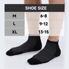 BAMBOO COOL Men's Athletic Ankle Socks Moisture Wicking, Anti-Odor Breathable
